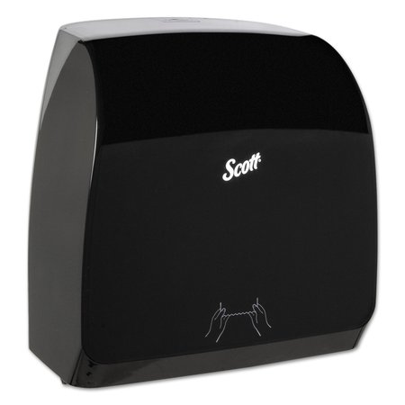 SCOTT Control Slimroll Manual Towel Dispenser, 12.63 x 10.2 x 16.13, Black 47089